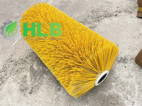 Chổi chính xe quét đường chiều dài 750mm, đường kính 400mm