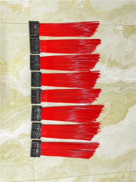 Tép chổi nhựa xe quét đường L76mm