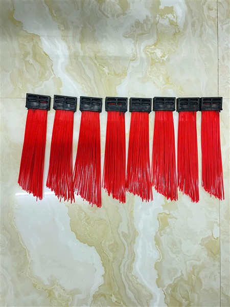 Tép chổi nhựa xe quét đường L76mm