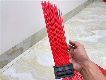 Tép chổi nhựa xe quét đường L76mm