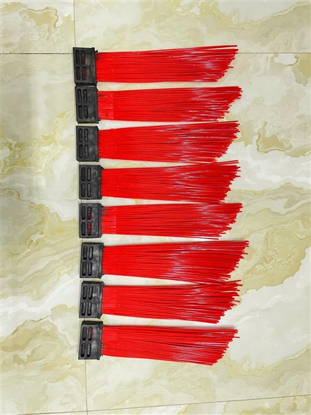 Tép chổi nhựa xe quét đường L76mm