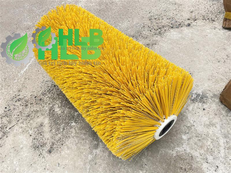 Chổi chính xe quét đường chiều dài 750mm, đường kính 400mm