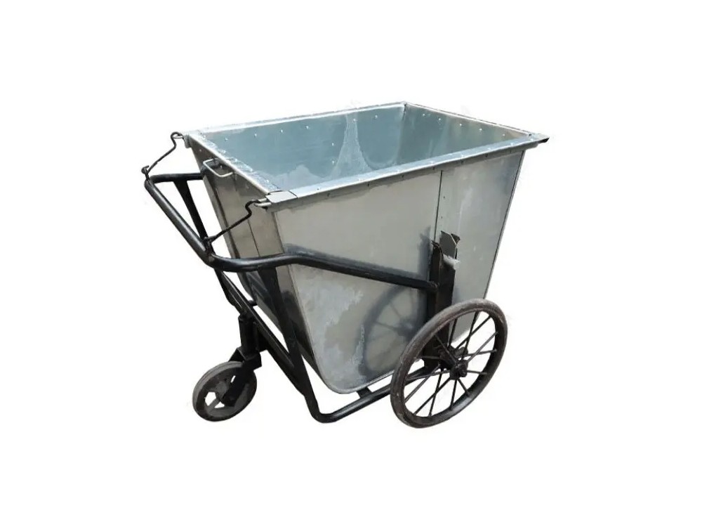 Xe thu gom rác bằng tôn 500 lít