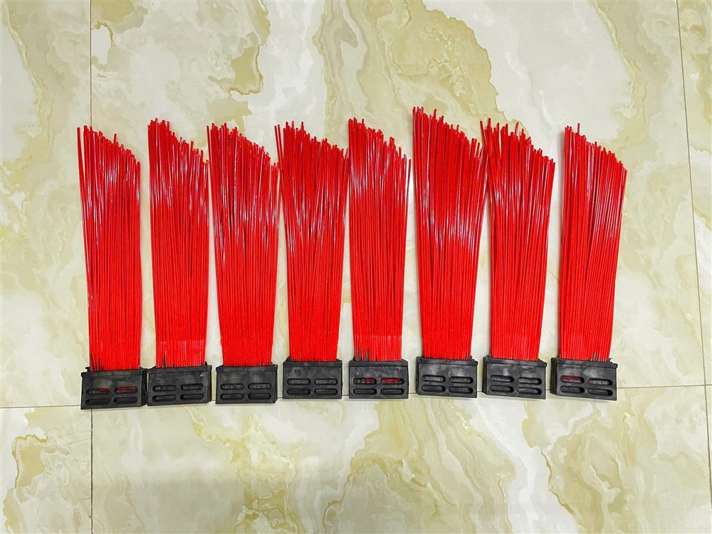 Tép chổi nhựa xe quét đường L76mm