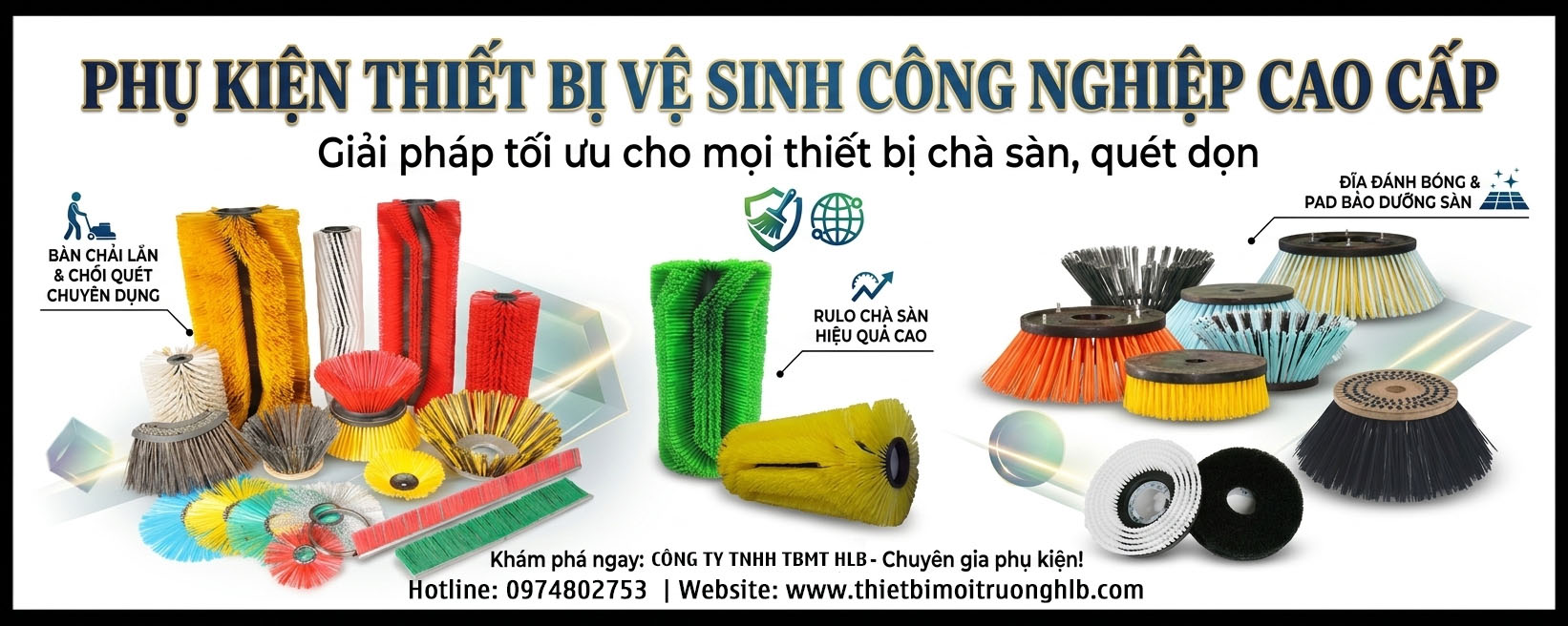 Phụ kiện thay thế thiết bị vệ sinh công nghiệp